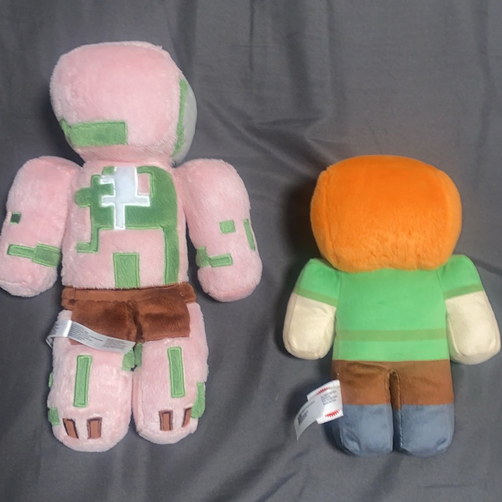 Minecraft Plush Set - Picture 2 of 4